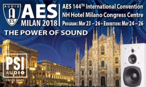 PSI Audio at AES Milan 2018
