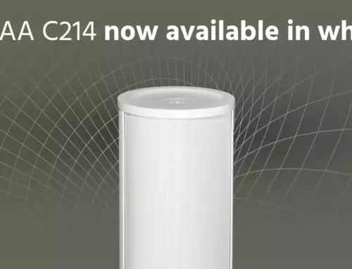 PSI Audio AVAA C214 in white now available