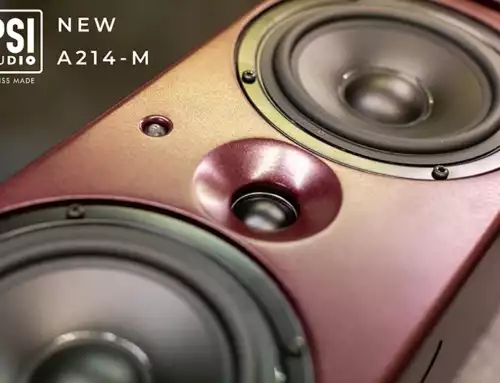 PSI Audio updates A214-M with new handmade precision tweeter