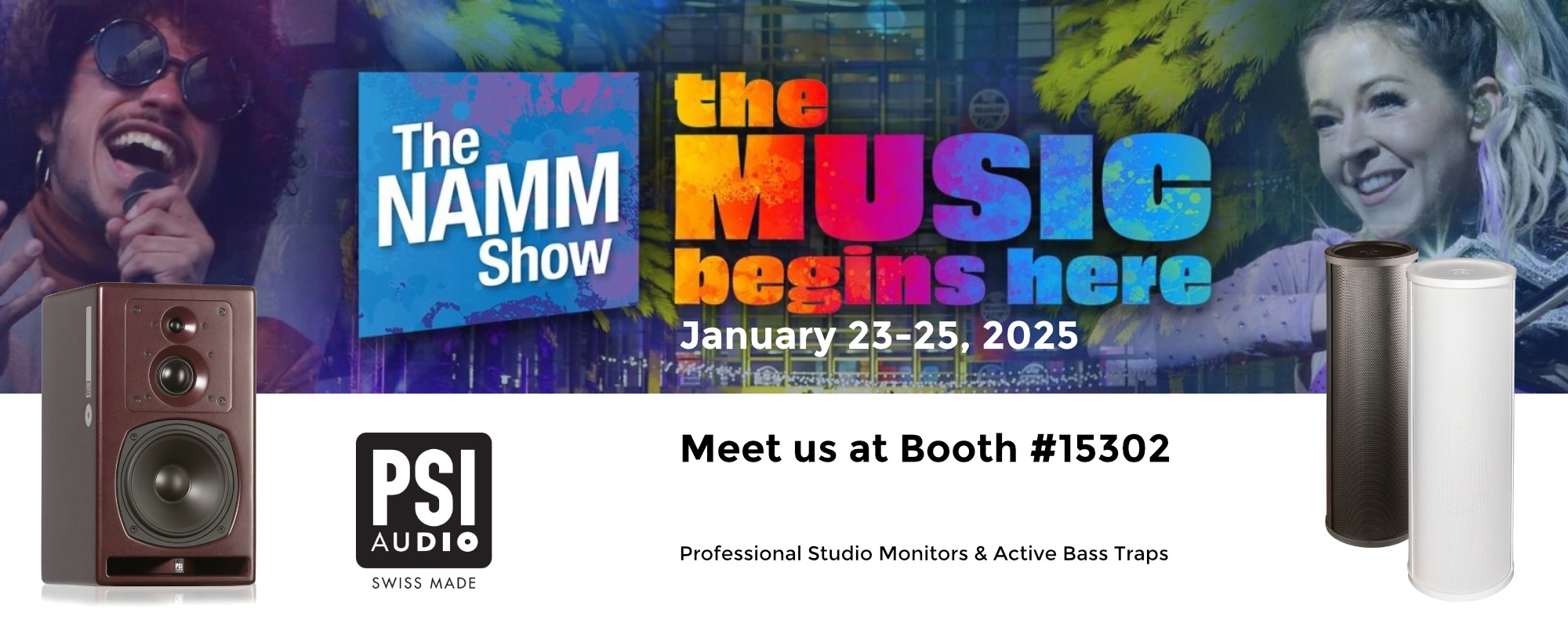 PSI Audio at NAMM Show 2025