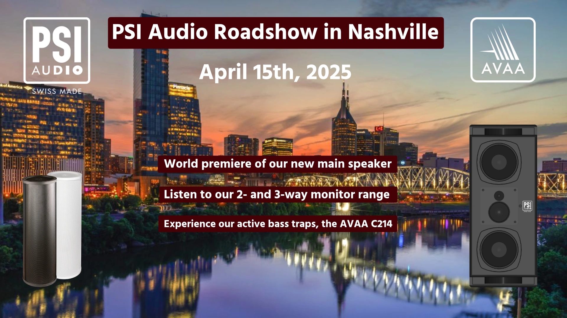 PSI Audio Roadshow Nashville